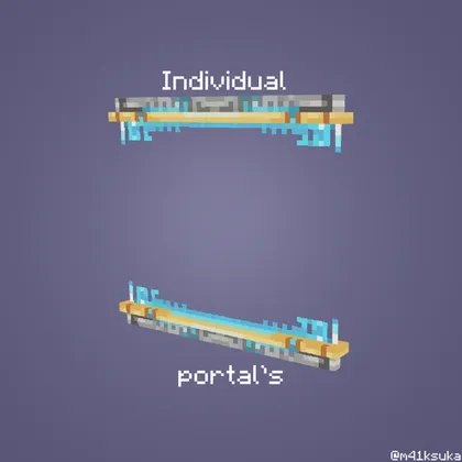 Individual Portal's from Voice of Time — Minecraft mod, rasm 1