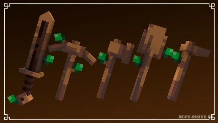Vanilli 3D to'plam — Minecraft tekstura, rasm 1