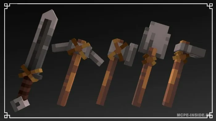 Vanilli 3D to'plam — Minecraft tekstura, rasm 2