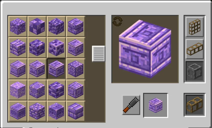 Rechiseled: Chipped — Minecraft mod, rasm 2