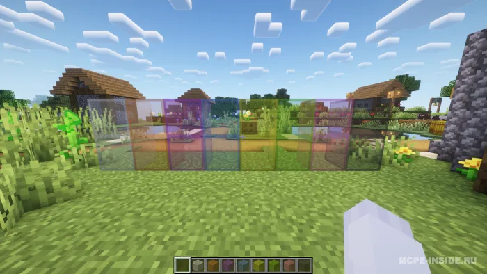 Yaxshilangan oyna — Minecraft tekstura, rasm 1