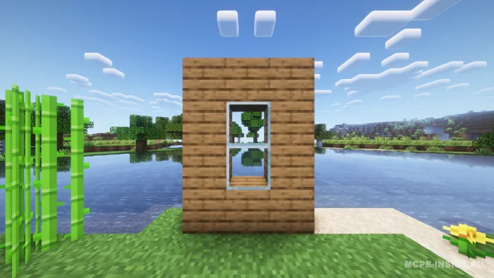 Yaxshilangan oyna — Minecraft tekstura, rasm 2