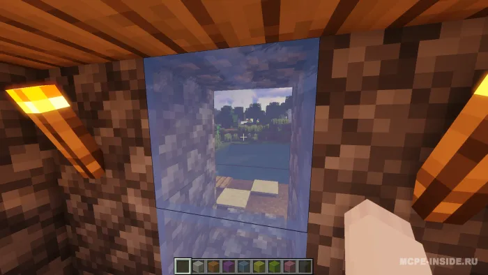 Yaxshilangan oyna — Minecraft tekstura, rasm 4
