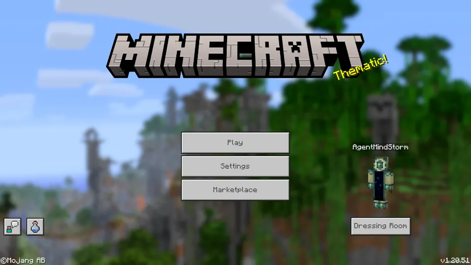 Eski versiyalar panorama tanlagichi — Minecraft tekstura, rasm 3