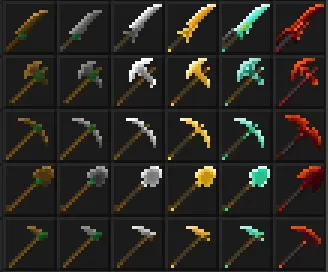 Qurollarni qayta o'ylash — Minecraft tekstura, rasm 1