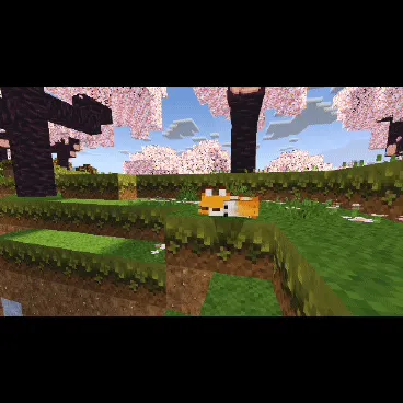 Yoqimtoy tulkilar — Minecraft tekstura, rasm 1