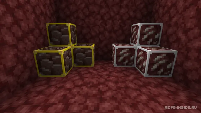 Oson ko'rinadigan ruda — Minecraft tekstura, rasm 2