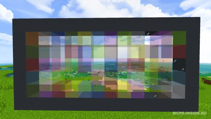 Shaffof va romsiz shisha — Minecraft tekstura, rasm 3