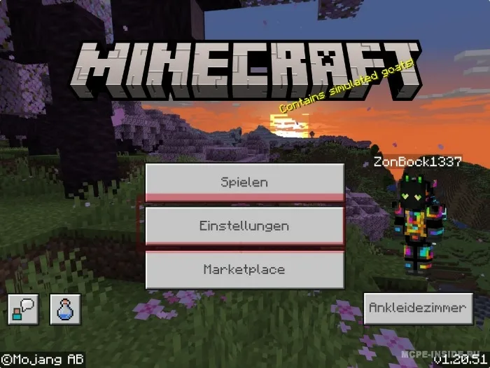 O'zgartirilgan nishon — Minecraft tekstura, rasm 1