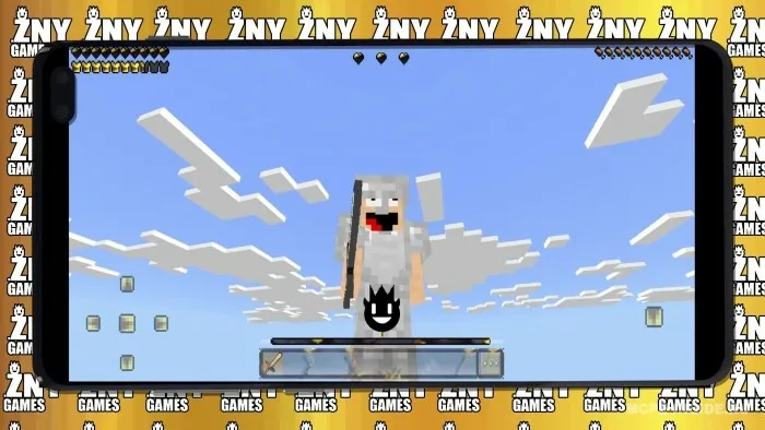 Tillashgan qora tosh — Minecraft tekstura, rasm 3