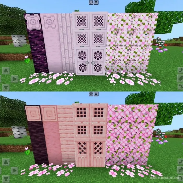 Oq gilos — Minecraft tekstura, rasm 2