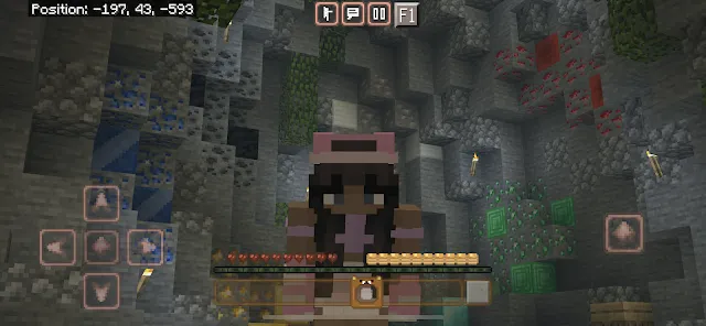 Ayiqcha tezkor kirish paneli — Minecraft tekstura, rasm 1