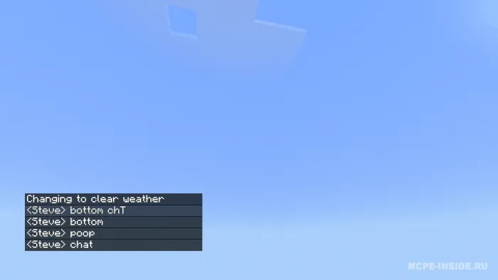 Pastdagi chat — Minecraft tekstura, rasm 2