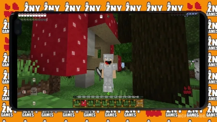 Zamonaviy Xellouin — Minecraft tekstura, rasm 4