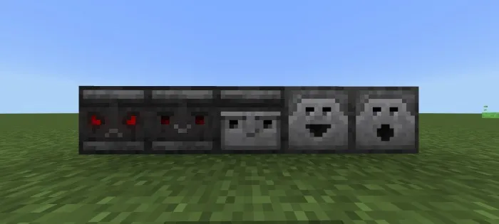Yuzli bloklar — Minecraft tekstura, rasm 3