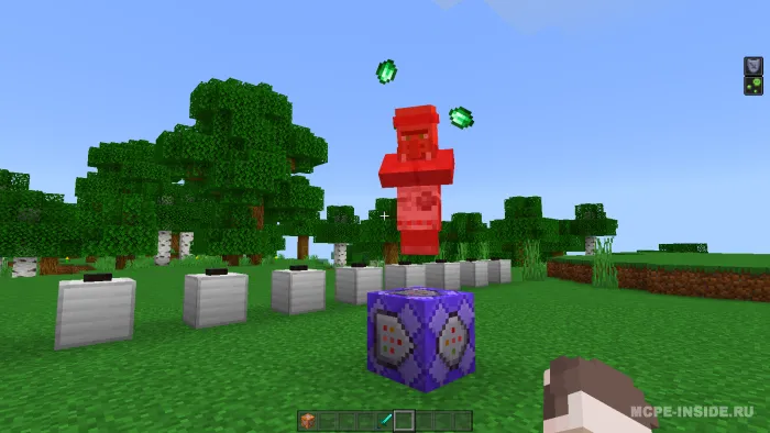 Vizuallik — Minecraft tekstura, rasm 1