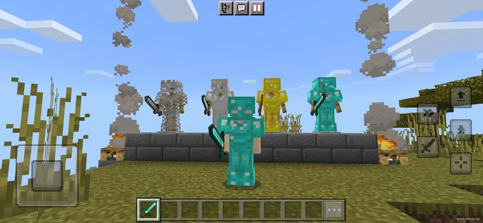 IMPROWED ARMOR — Minecraft tekstura, rasm 2