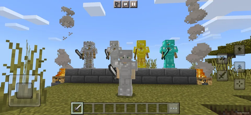 IMPROWED ARMOR — Minecraft tekstura, rasm 3