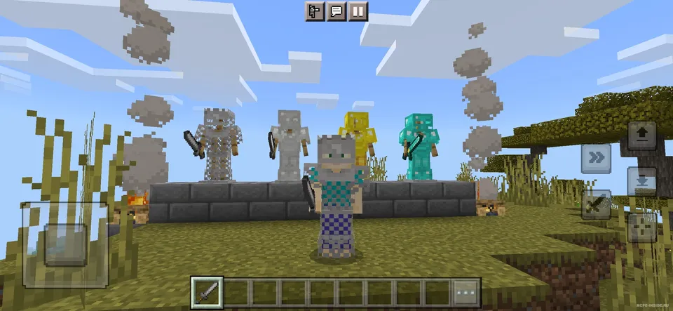 IMPROWED ARMOR — Minecraft tekstura, rasm 4