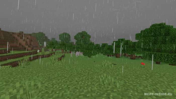 Realistik yomg'ir — Minecraft tekstura, rasm 2