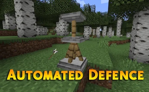 Automated Defence — Minecraft mod, rasm 1