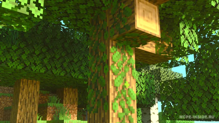 Serhosil lianalar — Minecraft tekstura, rasm 4