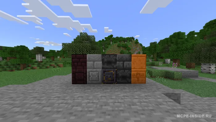Yaxshilangan o'ymakor bloklar — Minecraft tekstura, rasm 1