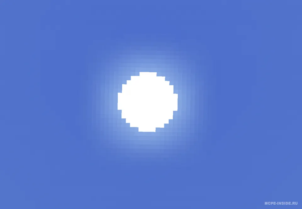 Dumaloq Quyosh va Oy — Minecraft tekstura, rasm 1