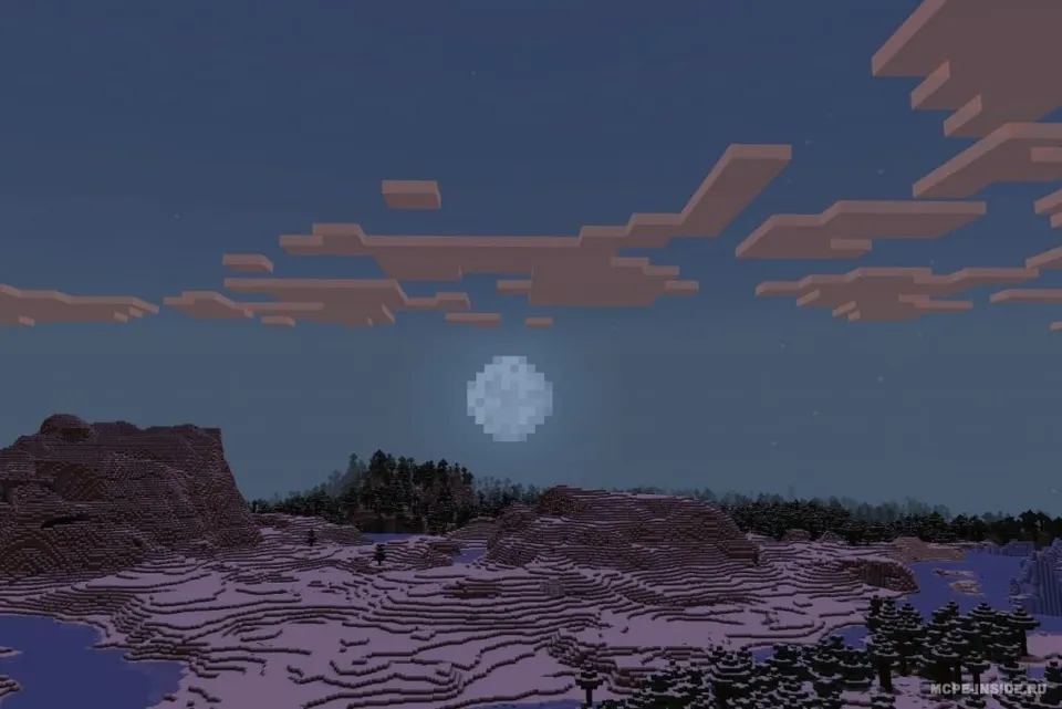Dumaloq Quyosh va Oy — Minecraft tekstura, rasm 2