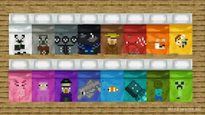 Yaxshilangan karavotlar — Minecraft tekstura, rasm 4