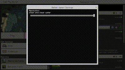 Toza suv — Minecraft tekstura, rasm 1