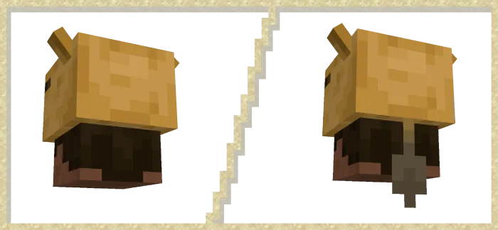 Tuya qalpoq — Minecraft tekstura, rasm 3