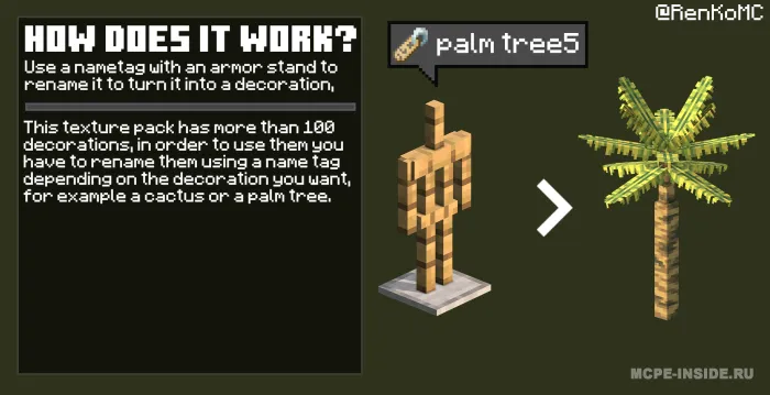 Tabiat kengaytmasi — Minecraft tekstura, rasm 3