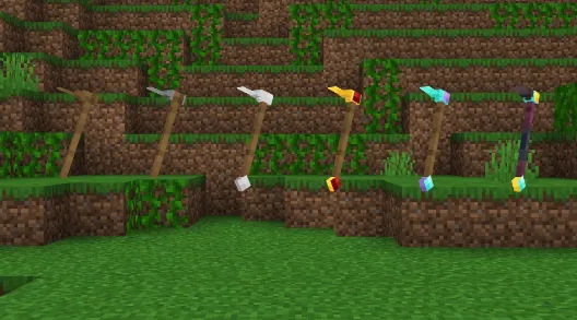 Yaxshilangan 3D qurollar — Minecraft tekstura, rasm 1