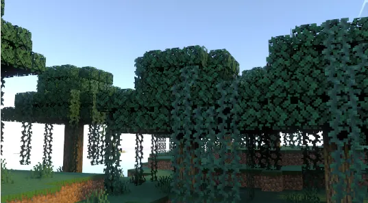 Yaxshilangan daraxtlar — Minecraft tekstura, rasm 4