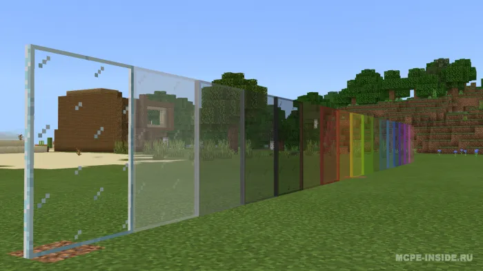 Toza birlashuvchi oyna — Minecraft tekstura, rasm 1