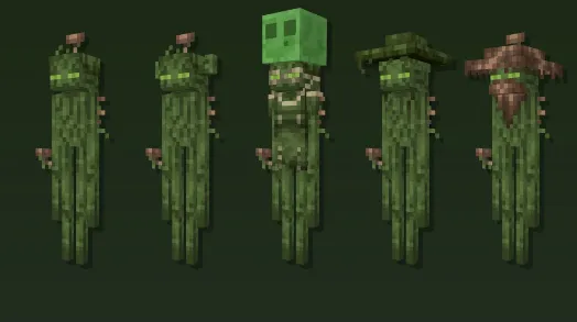 Yaxshilangan endermenlar — Minecraft tekstura, rasm 2