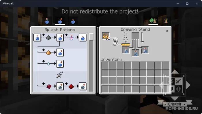Zelye tayyorlash bo'yicha yordam — Minecraft tekstura, rasm 3