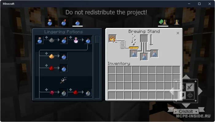Zelye tayyorlash bo'yicha yordam — Minecraft tekstura, rasm 4