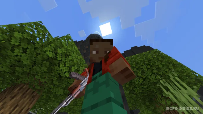 AK-47 — Minecraft tekstura, rasm 3