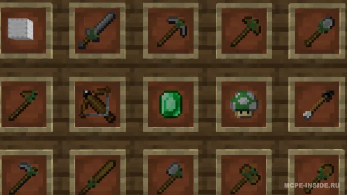 Ibtidoiy asboblar — Minecraft tekstura, rasm 1