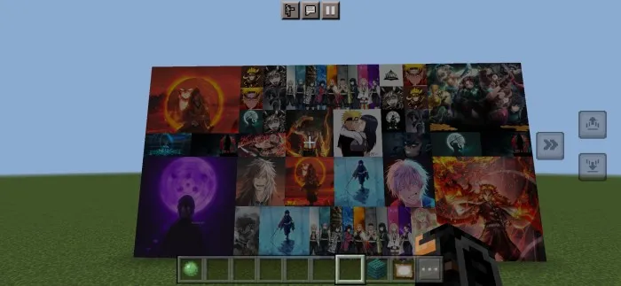 Yuqori sifatli anime rasmlar — Minecraft tekstura, rasm 1