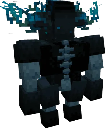 Qayta ishlangan Warden — Minecraft tekstura, rasm 3