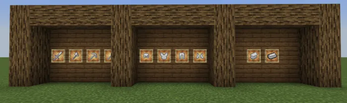 Oq nezerit — Minecraft tekstura, rasm 2