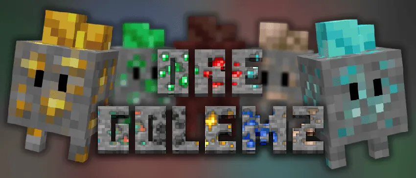 Ore Golemz — Minecraft mod, rasm 2