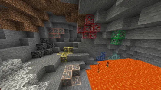Rudalar konturi — Minecraft tekstura, rasm 3