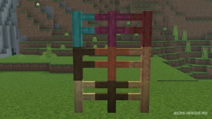 Tozalangan panjaralar — Minecraft tekstura, rasm 2