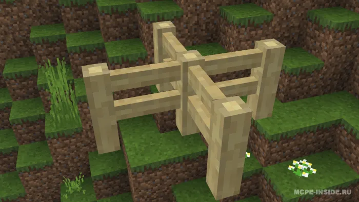 Tozalangan panjaralar — Minecraft tekstura, rasm 4