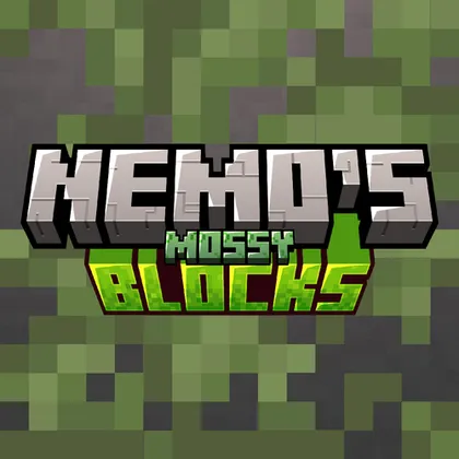 Nemo's Mossy Blocks — Minecraft mod, rasm 1