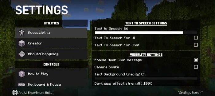ARC Interfeysi — Minecraft tekstura, rasm 3